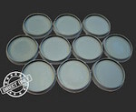 Hollow Blanks, 25mm Beveled/Round (10)