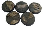 Runic Mountain, 40mm Beveled/Round (5)