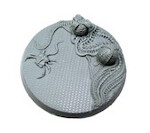 Steel Invasion Base 02, 60mm Beveled/Round (1)