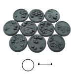 Bone Fields Bases, 30mm Round Lip (10)