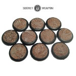 Desert Mesa, 30mm Round Lip (10)