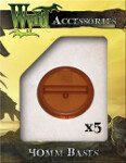 Rootbeer Translucent Bases 40mm (5)