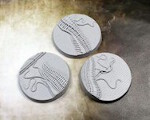 Steel Invasion, 50mm Beveled/Round (3)