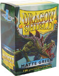 Dragon Shield Matte Sleeves Standard Size - Green (100 sleeves)