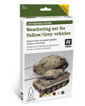 AFV Painting System - Weathering For Yellow & Grey Vehicles