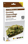 Vallejo Armour Set - DAK Afrika Korp German Camouflage (6 x 8ml)