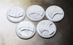 Alien Temple, 40mm Round Lip (5)