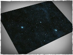 Mousepad games mat, size 4x6, stars theme