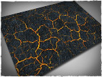 Mousepad games mat, size 4x6, Inferno theme