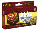 Model Color Set - WWII Wargames - German Armour Paint Set