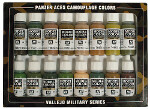 Model Color Set - Panzer Aces Camouflage Colours