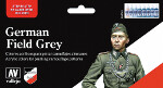 Model Color Set - German Field Grey Uniform Paint Set