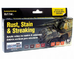 Model Color Set - Rust, Stain and Streaking