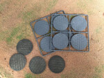 Paved Effect Bases: 60mm Diameter