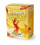 Dragon Shield Matte Sleeves Standard Size - Yellow (100 sleeves)