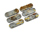 Basette Plastiche Ovali 70x25mm Per Modellismo - Green Stuff World - Miniature Marine, Moto, Assalto - Foto 2