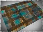 Mousepad games mat, size 4x6, Night Cityscape theme
