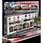 US Army & Marines Paint Set