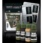 Colors for Uniforms - US Army 1944-1945 Paint Set