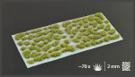 Gamer's Grass: Dark Moss Tufts - 2mm Wild