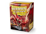 Dragon Shield Matte Sleeves Standard Size - Ruby (100 sleeves)