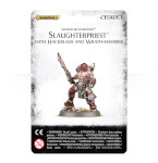 Khorne Bloodbound: Slaughterpriest With Hackblade and Wrath-hammer - GW Direct