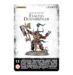 Khorne Bloodbound: Exalted Deathbringer with Ruinous Axe - GW Direct