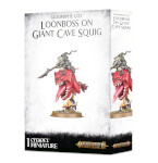 Gloomspite Gitz: Loonboss on Giant Cave Squig