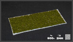 Gamer's Grass: Dark Moss Tufts - 2mm Tiny